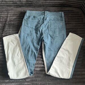 Rag & Bone Double Blues High Rise Skinny Jeans